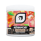 Advanced Hydration High-Performance Electrolyte Drink Mix with B Vitamins for All-Day Hydration - Caffeine Free, Zero Calories, Sugar Free, & Keto Friendly - (30 Servings, Peach Mango)