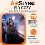 The Slyng-Premium Travel Blanket System – Airplane Sleep Support, Blanket Body Sling for Deep Sleep | Ultra-Soft, Breathable, Compact Carry-On Travel Essential for Long Flights and Car Road Trips