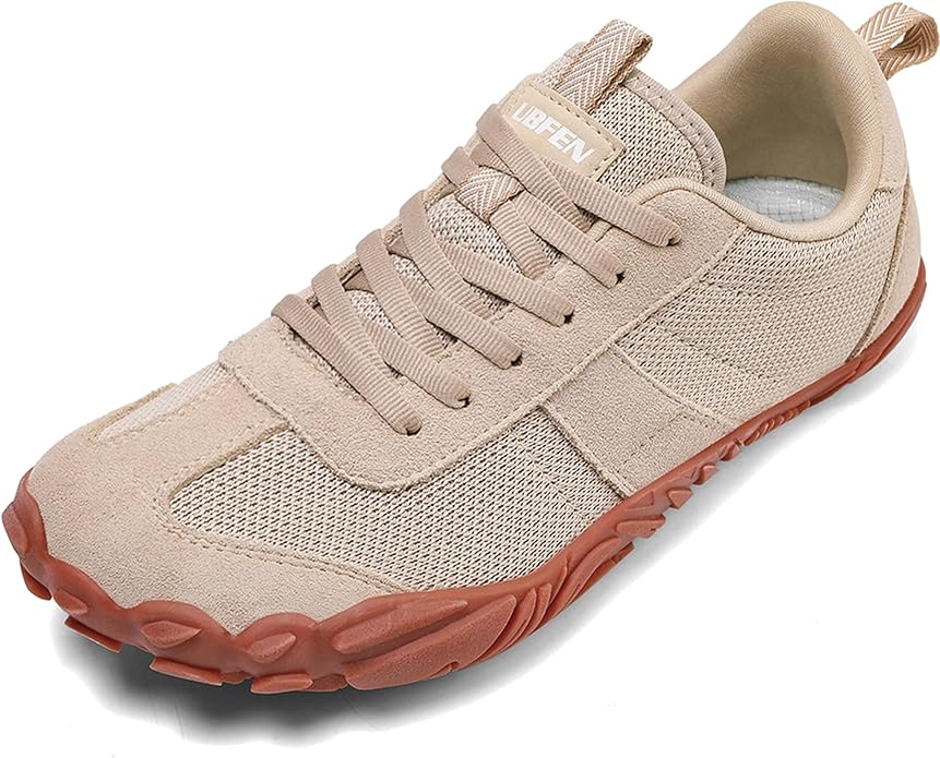 UBFEN Sneakers Barefoot Shoes for Womens Mens Minimalist Trail Running Hiking Comfortable Walking