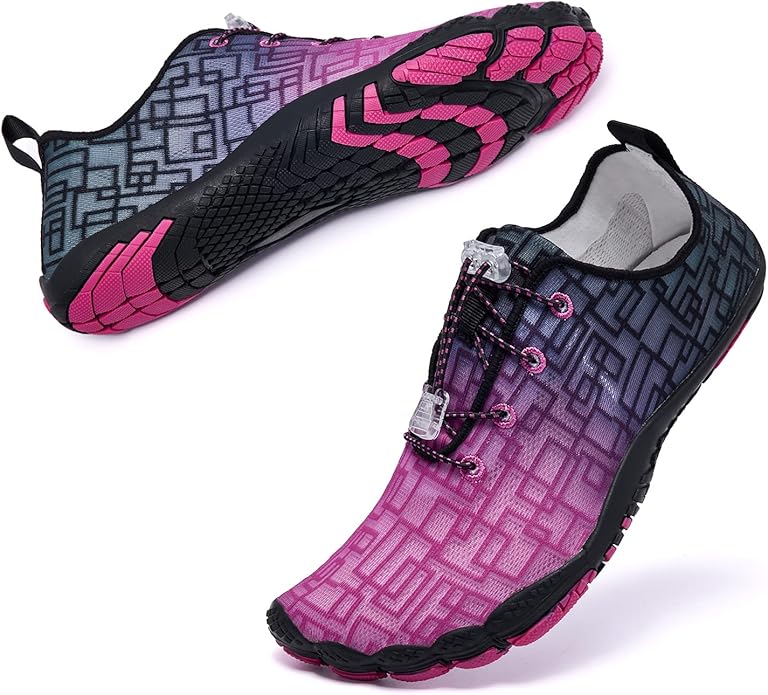 Racqua Water Shoes Quick Dry Barefoot Beach Aqua Sport Swim Surf Pool Hiking Diving Walking for Men Women