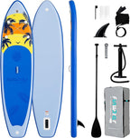 FunWater Stand Up Paddle Board Ultra-Light Inflatable Paddleboard with SUP Accessories for Adults & Youth of All Skill Levels