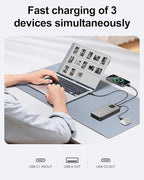 65W Power Bank, 25000mAh Travel Essential USB C Laptop Portable Charger, 100W Total Fast Charging Battery Pack for MacBook Dell XPS iPad Tablet Steam Deck iPhone 17-12 Series Samsung Switch and More