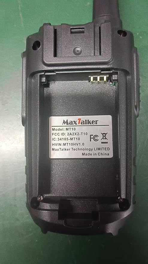 Walkie Talkies Long Range for Adult, MT10 Rechargeable Walkie Talkies FRS Two Way Radio, NOAA, 1200mAh Li-ion Battery USB-C Cable, LED Flashlight,VOX Walkie Talkie for Camping 2Pack (Blue)