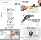 Azarxis Running Water Bottles Flask BPA Free Leakproof Hydration Vest Packs Waist Belt Replacement for Triathlon Marathon Hiking Cycling Climbing Runner