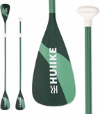 Paddle Board Paddle 2-in-1 Aluminum Sup Paddleboard Oar & Kayak Detachable 4 Piece | Double Sided Sup Oar Adjustable for Stand Up Board | Packable Paddleboard Ore & Kayak for Paddleboarding