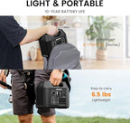 SinKeu Portable Power Station 80000mAh,256Wh LiFePO4 Battery Backup,300W AC Outlets, Power Bank for Hurricane Emergency Outdoor Camping RVs Home