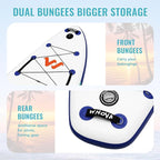 11'6"x35" Extra Wide Stand Up Paddle Board Inflatable for All Levels, 430LBS Capacity SUP Paddleboard with Complete Accessories, Double Acton Pump, Blow Up Paddle Board for Family