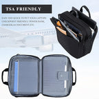 KROSER Laptop Bag 15.6 Inch Briefcase Shoulder Bag Water Repellent Laptop Bag Bussiness Carrying Handbag