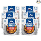 Mountain House Veggie Chorizo Breakfast Scramble | Freeze-Dried Backpacking & Camping Food | 6-Pack | Gluten-Free & Vegetarian