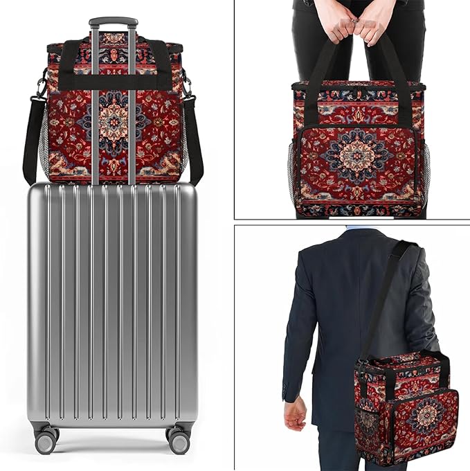 Travel Coffee Maker Carrying Bag Compatible with Keurig K-Mini or K-Mini Plus, Single Serve Coffee Maker Portable Storage Bag with Shoulder Strap (Bag Only)