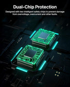 Belkin Portable Charger, USB-C Power Bank 20000 mAh w/ 2 USB-A Ports, 15W w/ Type-A to Type-C Cable - iPhone 17, Air, Pro, Pro Max, AirPods, Apple Watch, Samsung Galaxy S25, Google Pixel 10 - Black