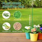 Mosquito Repellent Incense Sticks - 60 Plant-Based Citronella Incense Sticks for Backyard, Travel, Camping, Indoors, and Outdoor Patio