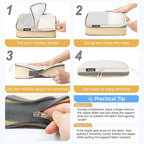 BAGAIL 6 Set Ultralight Compression Packing Cubes Packing Organizer for Travel Accessories Luggage Suitcase Backpack