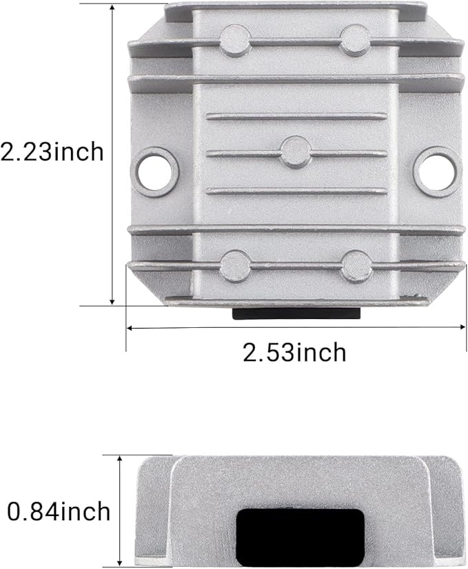 DROK Voltage Regulator 2pcs, DC to DC Buck Converter Adjustable 8-35V to 3-24V 5A, 24V to 12V Step Down Converter 12V Power Supply