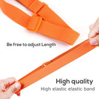 Luggage Straps Bag Bungees for Add a Bag Easy to Travel Suitcase Elastic Strap Belt (Gray, M)