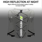 Waterproof Running Vest, 5.5L Breathable Running Hydration Vest with 1.5L Water Bladder, Water Vest for Hiking, Trail Marathon Race, Ideal for Women and Men