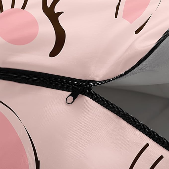 QOOMO Animals Camping Sleeping Bags,3 Season Warm & Cool Weather,Lightweight,Waterproof Sleeping Bags for Adults & Kids,Traveling,and Outdoors,Camping Gear Equipment