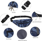 MAXTOP Large Crossbody Fanny Pack with 4-Zipper Pockets,Gifts for Enjoy Sports Festival Workout Traveling Running Casual Hands-Free Wallets Waist Pack Phone Bag Carrying All Phones