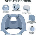 Alvantor Pop Up Screen Tent House Room Instant Outdoor Camping Canopy Sun Shelter Gazebo for Patio, Backyard & Deck, Privacy Tent(2-10 People, 8'x8' 10'x10' 12'x12')