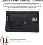 RFID Hidden Clip Stash Money Belt - Ultra Thin Anti-Theft Travel Pouch with Credit Card Slots for Women/Men, Perfect for International Travel, Daily Commute & Outdoor Activities (Grey)