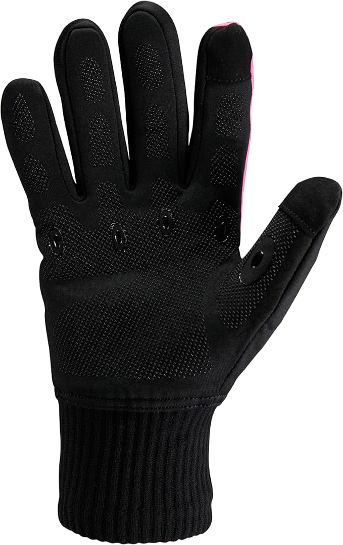 Waterproof Merino Wool Touchscreen Gloves – 3-Layer Thermal Winter Gloves with Nylon Outer, Windproof & Breathable for Outdoor Sports,Cycling,Hiking,Skiing Unisex