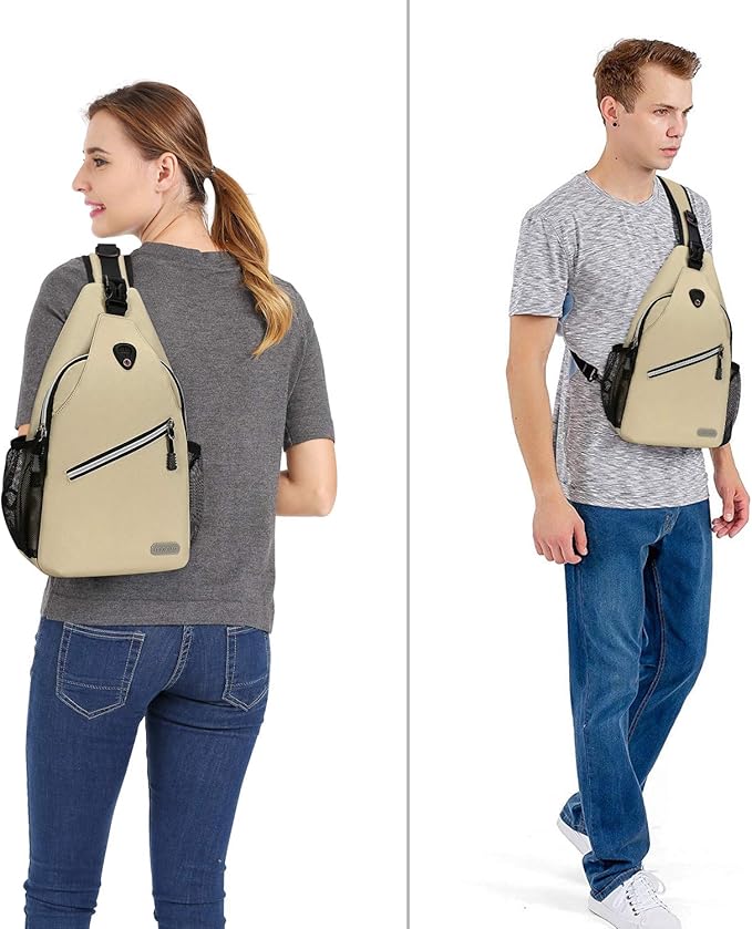 MOSISO Sling Backpack, Multipurpose Crossbody Shoulder Bag Travel Hiking Daypack