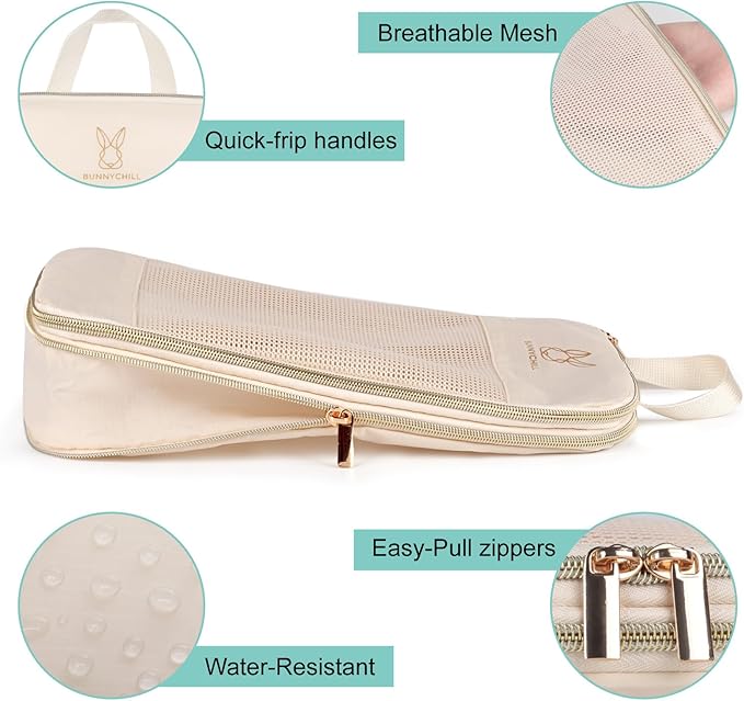 Expandable Compression Packing Cubes for Suitcases,6 Set Lightweight Compressible Travel Packing Organizer for Carry on Suitcase,Organizer Bags Set as Travel Essentials for Women