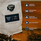 PREMIUM PLANTATION BLUE TRADITION CLASS EXPERIENCE Bespoke Blend of Blue Mountain & Kona Coffee Ground (1lb)