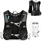 Azarxis Running Water Bottles Flask BPA Free Leakproof Hydration Vest Packs Waist Belt Replacement for Triathlon Marathon Hiking Cycling Climbing Runner