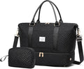 Duffle Bag for Travel, Weekender Bag with Shoe Compartment, Carry On Overnight Bag for Women with Toiletry Bag, Gym Bag with Wet Pocket, Hospital Bags for Labor and Delivery Beige