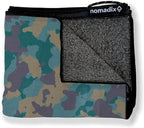 Nomadix Original Towel - Perfect for Beach, Pool, Travel, Camping, Yoga - Made with Recycled Materials - Super Absorbent - Sand Resistant - Camo Green - 72.5" x 30"