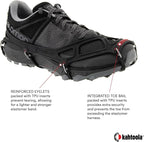 Kahtoola EXOspikes Footwear Traction for Winter Hiking & Running in Snow, Ice & Rocky Terrain