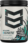MTN OPS Ignite Energy Drink Powder, Gluten Free Nootropic Supplement Drink Mix, L Arginine, L Citrulline, Caffeine & Nootropic Sugar Free Drink Mix, 45 Servings, Hush Summit Surge