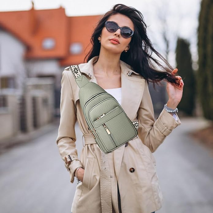 Cross Body Bags for Woman Men Sling Bag Chest Bag with Adjustable Strap Crossbody Handbags Women's Crossbody Bags