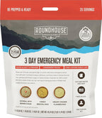 by Chuck Norris Roundhouse Provisions 3 Day, 26 servings Emergency Meal Kit, Grab-and-Go, Premade, Disaster Prep, Hiking, Survival, Adventure, Camping Food, 25 Year Shelf Life.