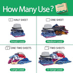 CLEARALIF Laundry Detergent Sheets up to 160 Loads (80sheets), Unscented, Laundry Detergent Strips Eco Friendly & Hypoallergenic