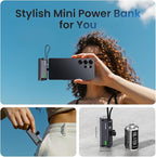 Sharge Flow Mini 2 Power Bank& 65W Retractable Charger Bundle