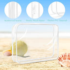 5 Pack Travel Bottles for Toiletries, 3.4oz TSA Approved Travel Size Containers, Leak Proof Refillable Travel Accessories for Shampoo Conditioner, Plastic Travel Bottles with Toiletry Bag and Label.