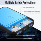 S22 Portable Charger, Mini Colorful Power Bank, PowerNano, 5000mAh External Battery Pack Compatible with iPhone 15/14/13/12/11/X All Series and Android Phone