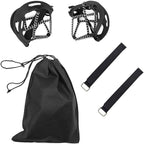 Ice Cleats, Highly elastic Traction Cleats Grippers with tape Straps and Storage Bag, Anti Slip Walk Traction Cleats for Hiking Walking on Snow and Ice