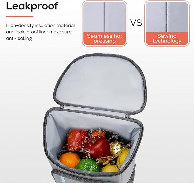 TOURIT Cooler Backpack 30 Cans Lightweight Insulated Backpack Cooler Leak-Proof for Men and Women