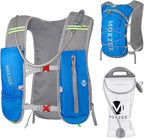 Running Hydration Vest with a 2L Water Bladder, Hydration Pack Lightweight Water Backpack for Running Hiking Cycling Marathon Trail for Men Women