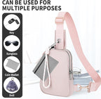 Waterproof Clear Bag for Stadium Events, Women's Crossbody Clear Sling Bag with Coin Wallet, Shoulder Bag for Daily Use