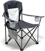 UNNYFEEL Oversized Folding Camping Chair 500 LBS Heavy Duty Lawn Chairs with Portable Folding with Armrest, Cup Holder, Pocket ＆Bag for Outdoor Camping/Beach/Travel/Picnic/Fishing