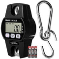 Digital Hanging Crane Scale 660LB/300KG， Deer Hunting Scales, Farm,Fishing, Fish, Meat，Game,Luggage Scale with Hold/Tare