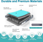 AWSUM Inflatable Floating Dock Air Dock Platform Floating Island Raft with None-Slip Surface for Pool Beach Ocean