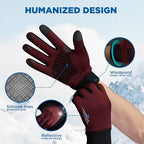 SIMARI Winter Gloves Women Men Ski Snow Gloves Liner Thermal Warm Touch Screen, Suit for Running, Cycling, Biking, Hiking, Driving, Walking, Typing, Freezer Work, Sports, Soccer, Shooting, Gaming 102