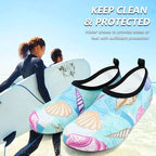 Deevike Water Shoes for Women Men Barefoot Quick-Dry Aqua Socks Slip-on for Beach Swim Surf Yoga Exercise