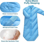 T40 Toddler Sleeping Bags Boys Girls | Ages 2-4 | Puffy Kids Sleeping Bag Camping Sleepovers |up to 46 in| Lightweight Compact Comfort for Indoor Outdoor Machine Washable