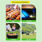 Collapsible Water Container with Spigot,2.1Gallon BPA Free Water Storage Carrier Jug for Folding Hiking,Canteen,Outdoor Sport,Riding,Mountaineer,Hurricane Emergency Water Bottle （2Pcs 1 Green&1 Khaki）